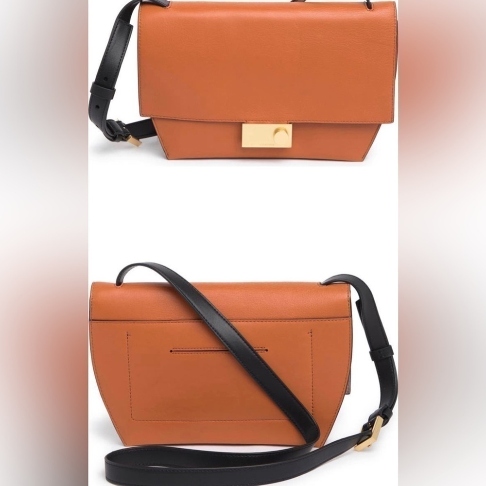 ALLSAINTS Harley leather Crossbody bag with defect - Picture 1 of 9